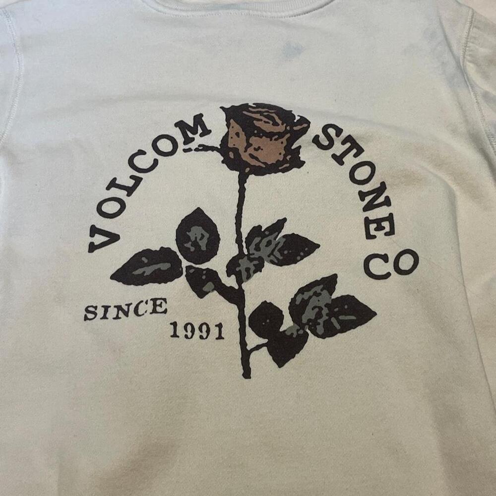VOLCOM STONE ROSE CREWNECK - Picture 6 of 8